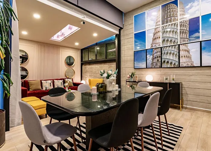 Stylish Roma Sur With Rooftop Lounge & Bbq *