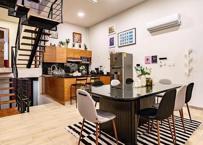 Stylish Roma Sur With Rooftop Lounge & Bbq * México DF